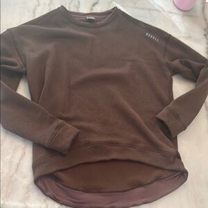 Nobull Brown Sweatshirt Small